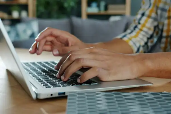 You arrange everything online