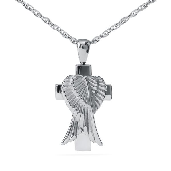 Heavens wings memorial keepsake symbolizing peace, spiritual comfort, and eternal remembrance
